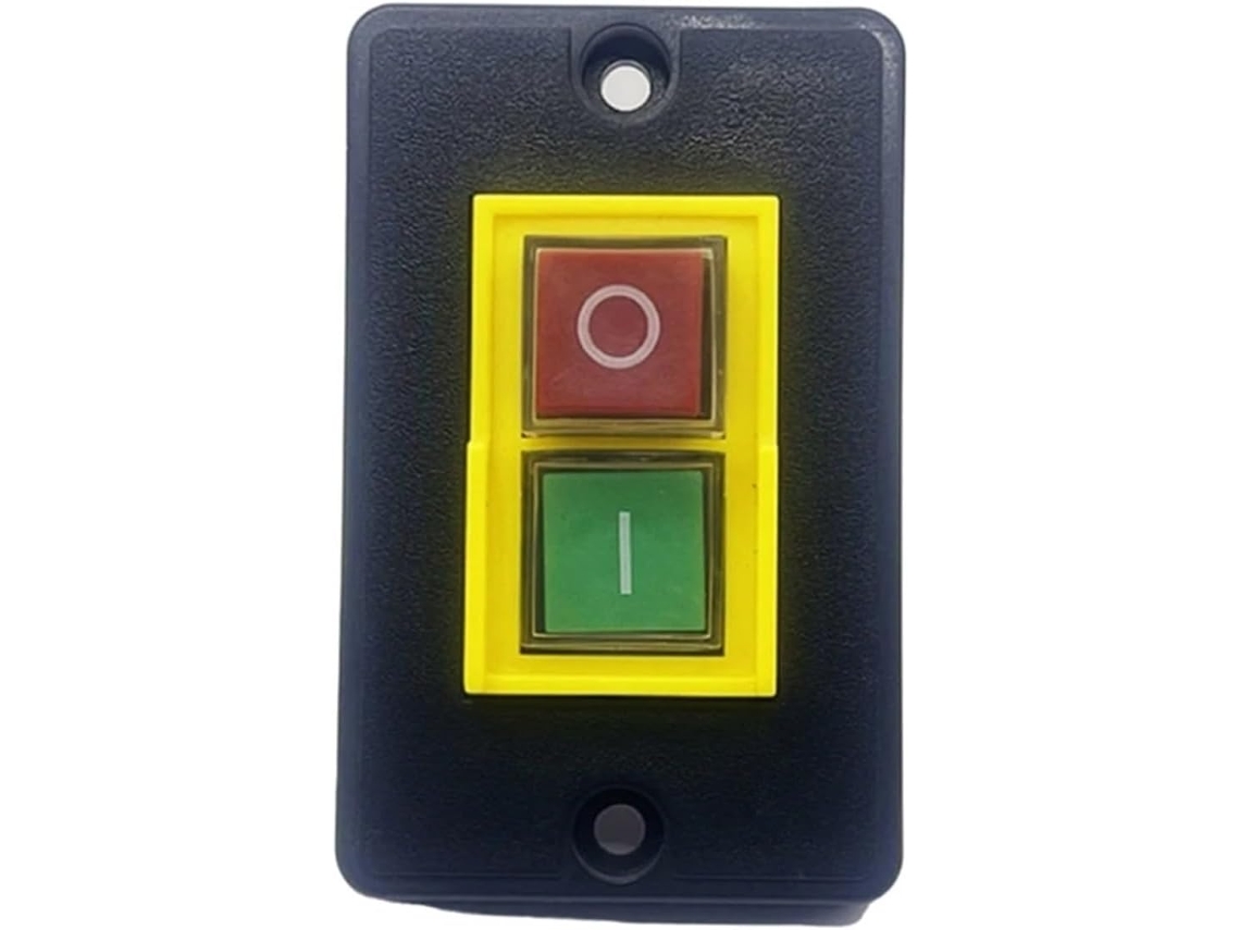 Interruptores Eletromagnéticos À Prova D Água, Práticos Interruptores Momentâneos De 2 Botões, Ac 250v, 6a
