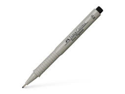 Caneta marcadora de ponta fina Faber-Castell Ecco Pigment preta 1 peça FABER CASTELL