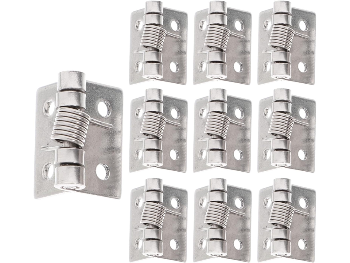 Dobradiças reforçadas GOKOCO de aço inox com mola e fechamento automático