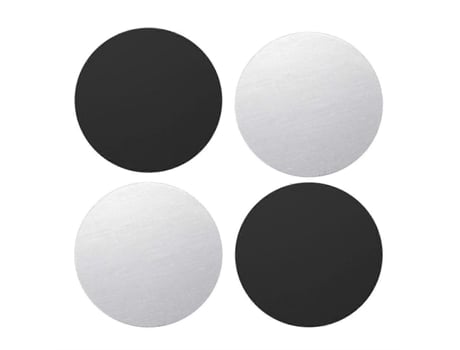 4 Peças De Acessórios Para Suporte De Celular, Adesivo Magnético, Chapa De Ferro