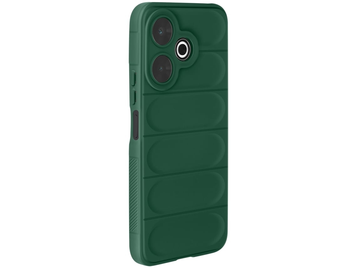 Capa Gel Flexível Robusto Para Xiaomi Redmi 13 Silicone Verde