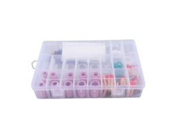 Kit De Acessórios Para Tocha Tig Laxiscreed Com Bicos De Cerâmica Compatíveis