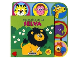 Livro SUSAETA Animais Da Selva (Idade Mínima: 2 Anos)
