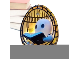 Luz De Leitura Fantasma Com Led Que Muda Cor, Adorável E