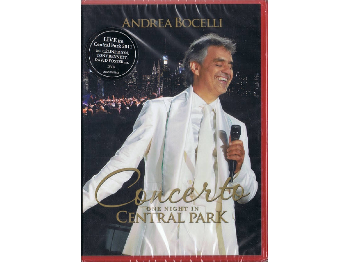 DVD Andrea Bocelli - One Night in Central Park