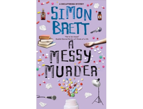 Livro A Messy Murder de Simon Brett (Inglês - Capa Dura)