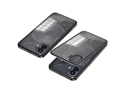 Capa Fosca Com Moldura De Metal E Fecho De Pressão Para Nothing Phone 2
