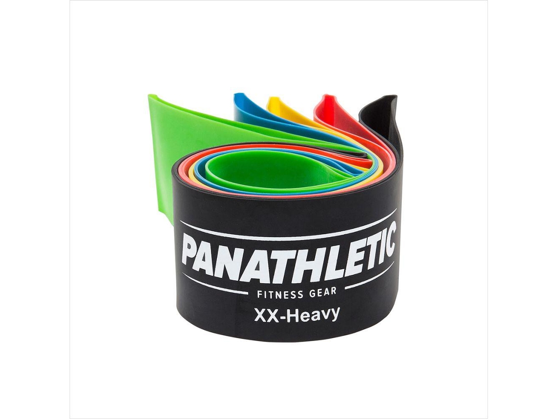 Elásticos de Resistência Multifunções com Guia de Exercícios Panathletic (Recondicionado Como Novo)