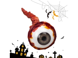 Olhos De Látex Ensanguentados Para Decoração De Halloween