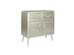 Aparador HOME ESPRIT Prateado 80x39x82 cm