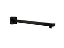 Braço De Chuveiro Quadrado Rea Js-9022b 40cm Black