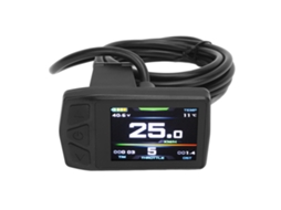Tela LCD para Patinete Elétrico 24V 48V com Luz de Fundo e USB S/MARCA