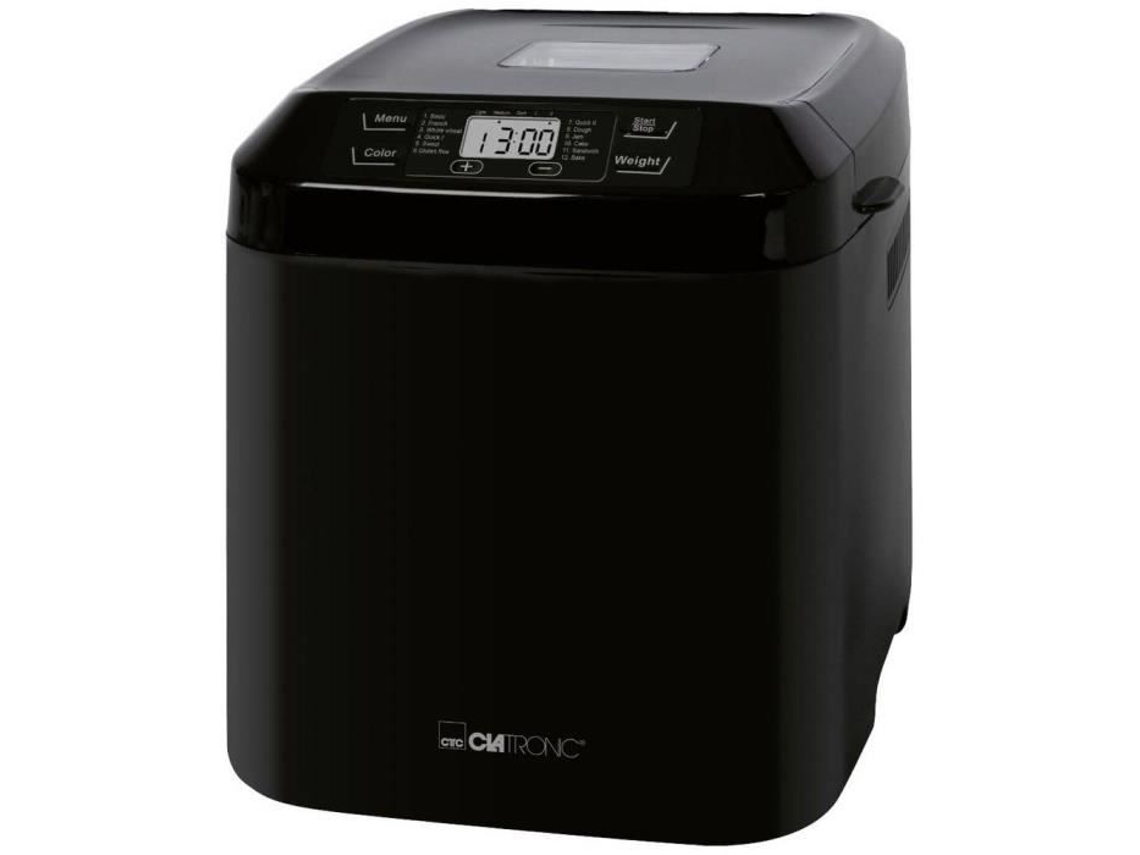 BBA 3774 Função Temporizador para Máquina de Fazer Pão Preto CLATRONIC