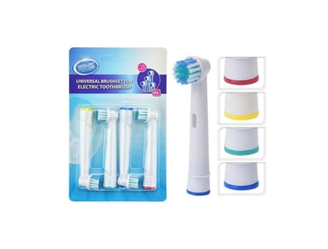 Cepillos dentales 4 piezas blister 4