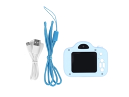 Mini Câmera Infantil Educativa com Câmeras Frontal e Traseira, Resolução 1080p, Ideal para Crianças. TAISHENGDA