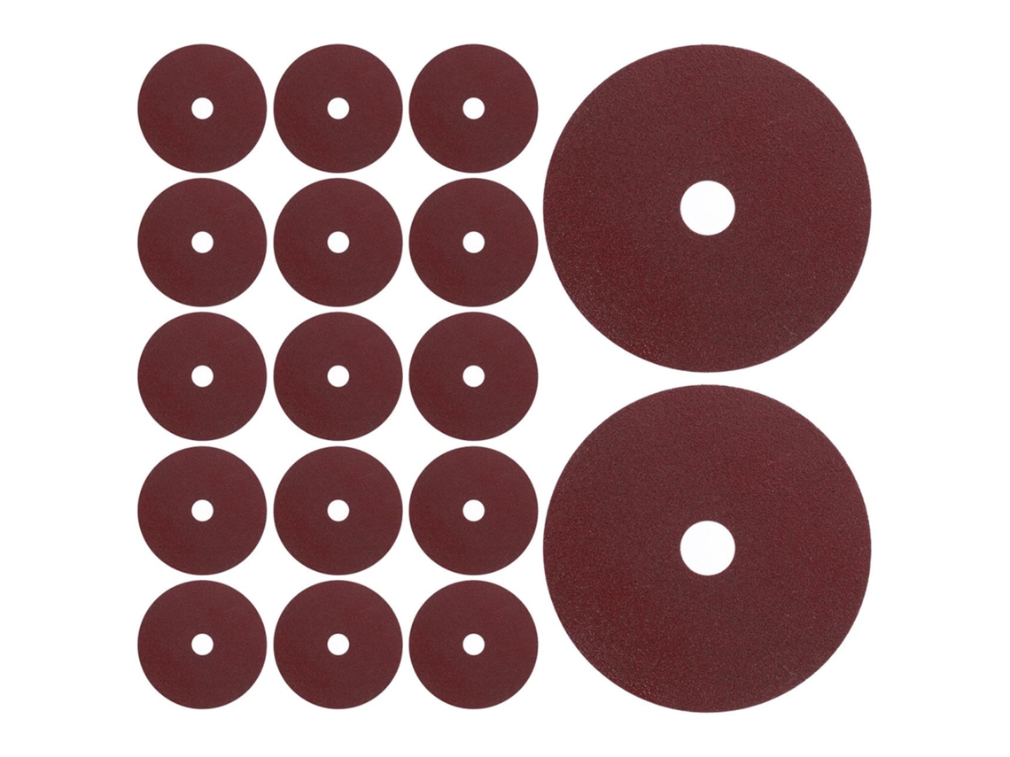 Conjunto De 25 Discos Polimento Diamantados 3, 93 Polegadas 99, 8mm E Grão 120