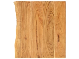 Vidaxl Tampo P/ Móvel Toucador Wc 80x52x2,5 Cm Madeira Acácia Maciça
