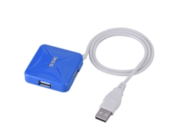 Hub Usb (expansão De 4 Portas, Transferência De Alta Velocidade)
