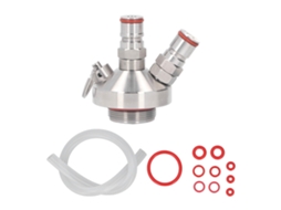 Dispenser de Cerveja Mini Keg Aço Inoxidável com Válvula