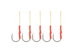 5pcs Anzóis de Pesca Business de aço inoxidável, afiados, com barba resistente à corrosão marítima, para pesca no mar 9/0 S/MARCA