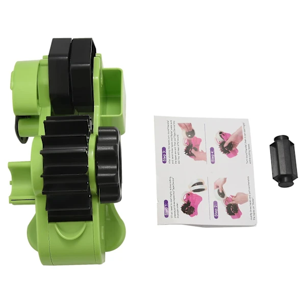 Dispensador de Fita Adesiva com Compartimento e Rolos Duplos , Semiautomático BRILVIBERA (1 Polegada e 3 Polegadas)