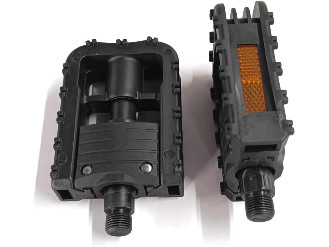 Pedal plano para ciclismo com refletor, acessórios para bicicleta