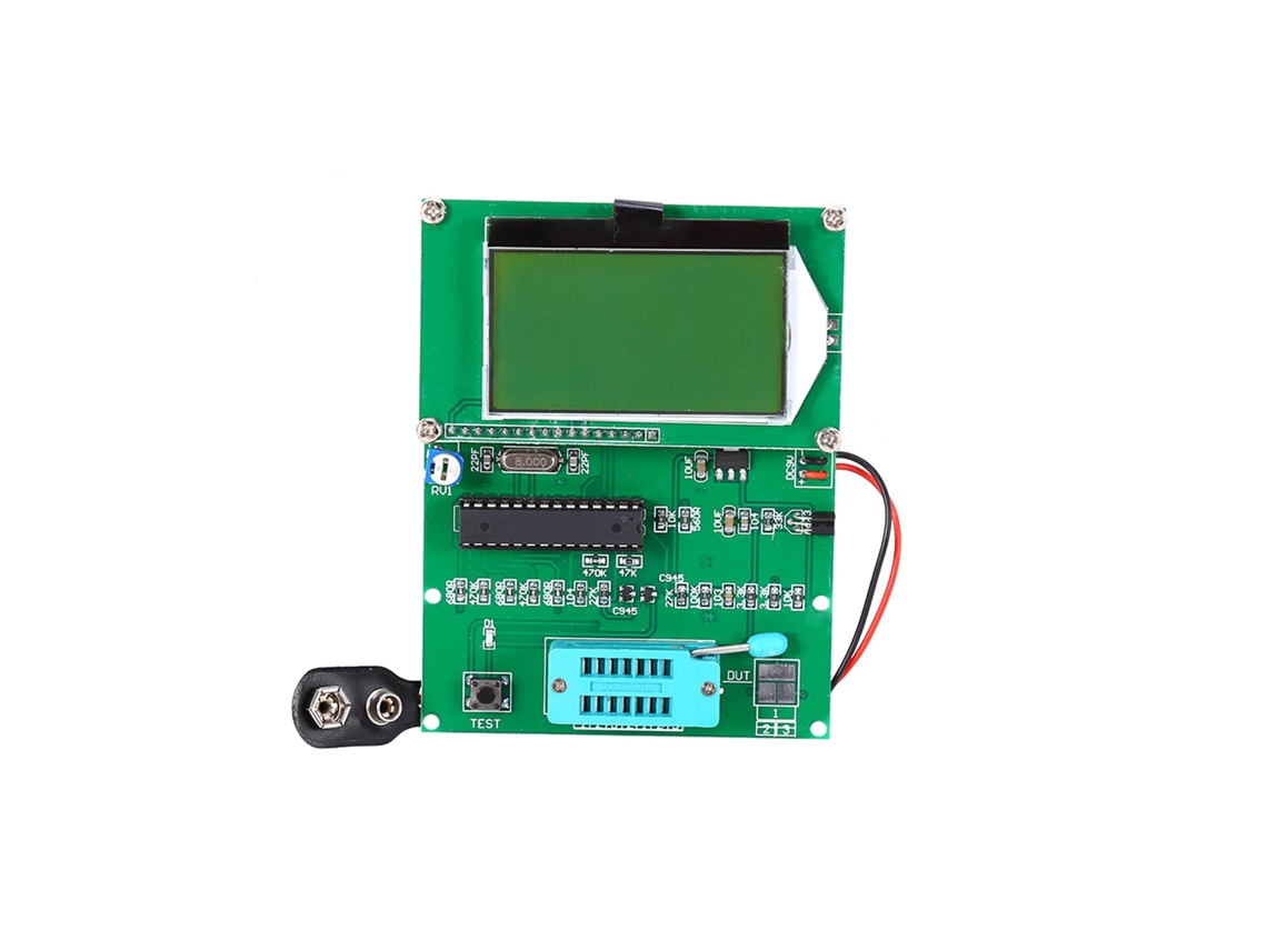 Gm328 Display Lcd Testador De Transistores Medidor Esr