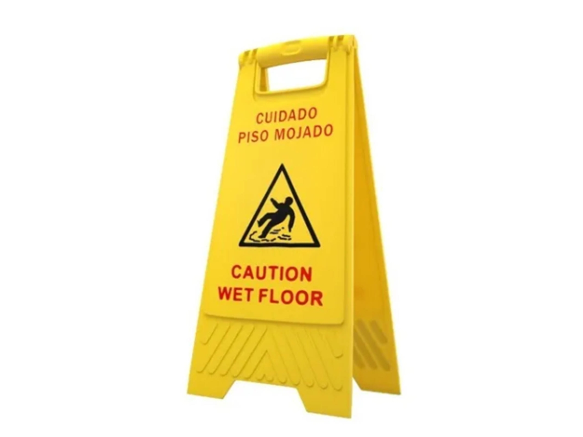 Placa De Aviso Em A (alta Resistência E Alça Confortável)