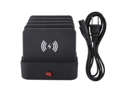 Carregador USB de 5 Portas com Carregamento Sem Fio EOOCOO
