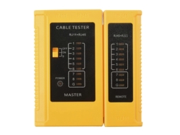Testador De Cabo De Rede Rj45 Rj11 Rj12 Cat5 Cat6 Utp Usb Lan Wire Ethernet Cable Tester Slowmoose (bateria)