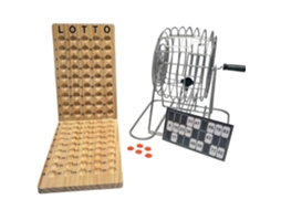 Conjunto Completo de Bingo Longfield Bingo Lotto BUFFALO