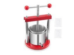 Prensa Manual Para Fruta E Vinho Succebuy Em Aço Inox, Capacidade De 1,65 L
