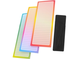 Conjunto De Blocos-notas E Rappels Quotidiens Para Refrigerador Lote De 3 Com 150 Folhas Destacáveis, 20 X 7