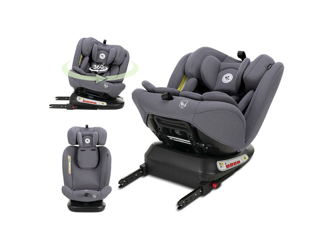 Lorelli Capella I-size I-size 100-150 Cm Isofix 360° Cadeira Auto - Grey