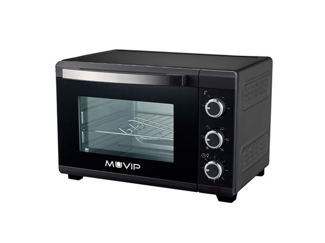 Horno 1600W 25L Regulador de Temperatura 100º-230º Muvip