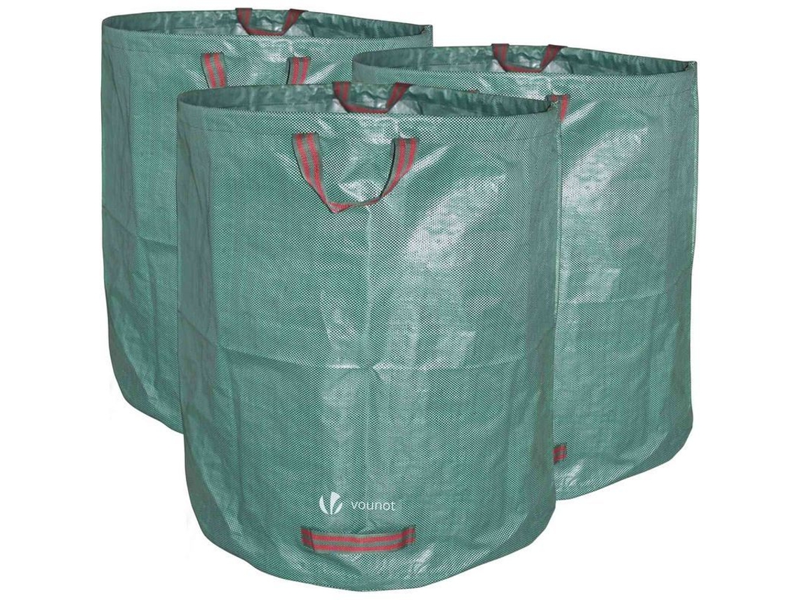 Bolsas Jardim 272l Resistentes Para Lixo De Jardim Com Alça Inferior Reutilizáveis