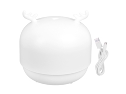 Laxiscreed Umidificador Doméstico Com Luz Noturna E 500ml, Alimentado Por Usb, Ideal Para Ambientes Internos