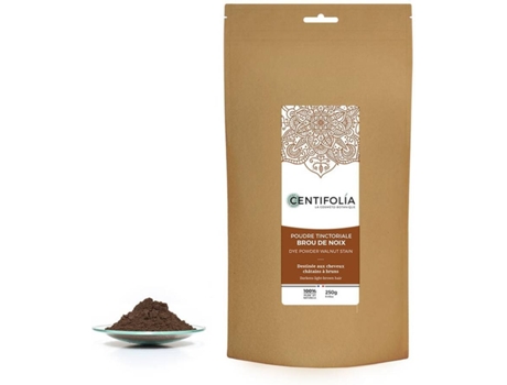 Tinta de Cabelo  Casca de Noz Com Extrato de Plantas (250 g)