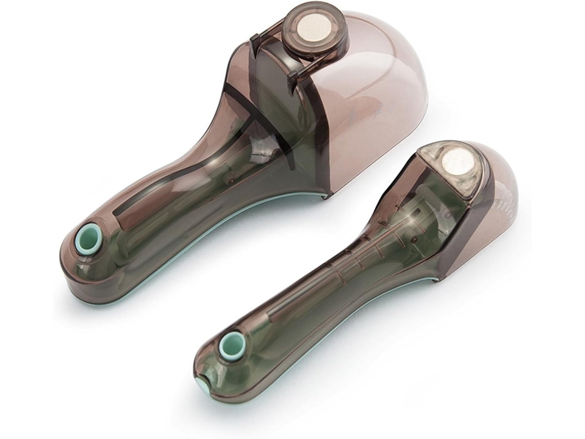 Conjunto De Colheres Medidoras Ajustáveis Feitas Plástico Resistente
