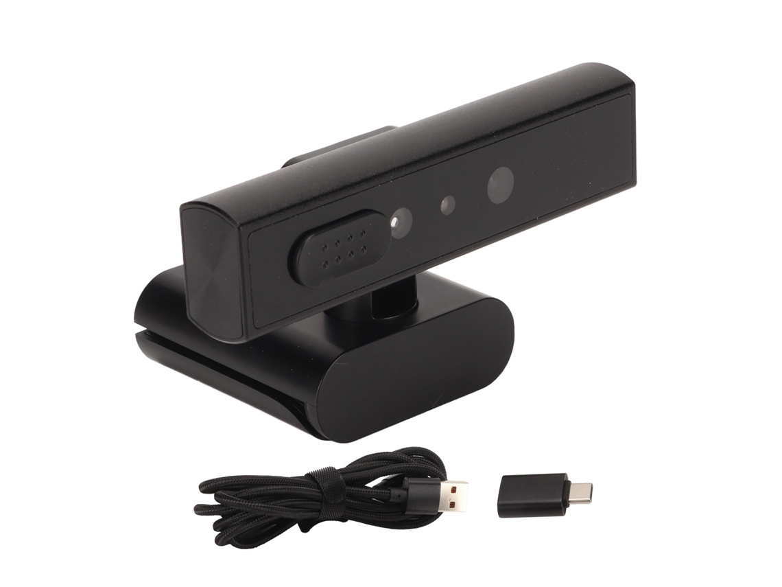 Webcam Usb 1080p Fhd Ângulo Largo Com Microfone Para Pc Notebook Desktop Chat De Vídeo