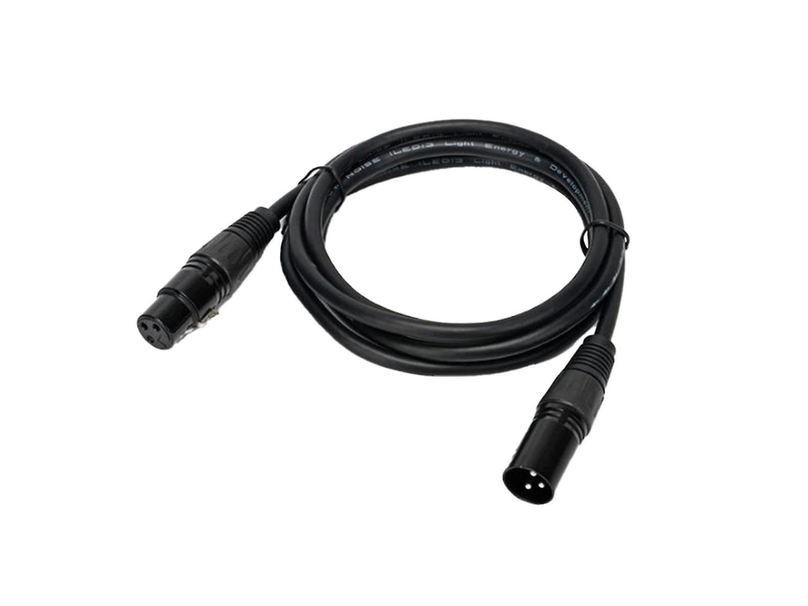 Lurelia Cabo Xlr Macho/fêmea 10 M, Para Microfones, Mixer, Amplificador E Colunas Ativas