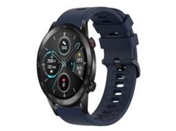 Pulseira De Silicone Macio De Cor Sólida Para For Honor Magic Watch 2, 46 Mm X 22 Mm