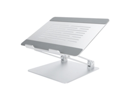 2026zentro-suporte Para Laptop Com Resfriamento Ajustável Rack De Liberação De Calor Suporte De Notebook Prata