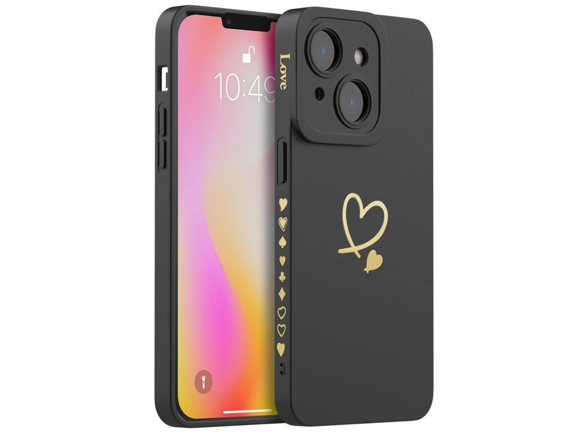 2026 capa para Mulher com Proteção Completa da Lente de Câmera, para Iphone 14 Plus 6.7 Polegadas