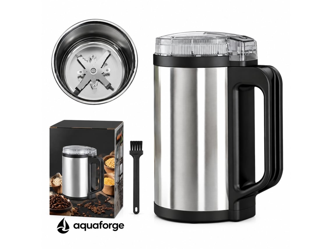 Moinho Elétrico De Café Aquaforge Com 1 L E Aço Inoxidável Para Café
