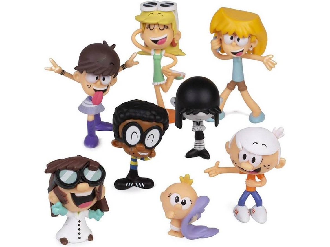 Conjunto de Figuras OEM The Loud House (8 unidades - 6 x 20.5 x 6.5 cm)