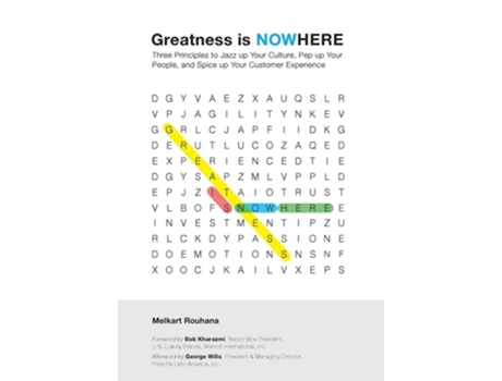 Livro Greatness Is Nowhere De Melkart Rouhana (inglês - Capa Dura)
