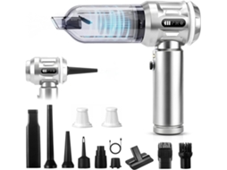 Nettlife Aspirador Vertical Sem Fios 17000pa - Potente 4 Em 1 Para Carro - Motor Sem Escova 3 Velocidades