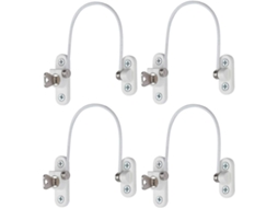 4 Fechaduras De Segurança Para Janelas E Portas Com Chave