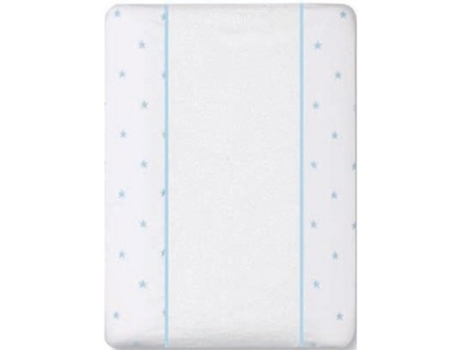 Trocador  50 x 80 Azul e Branco